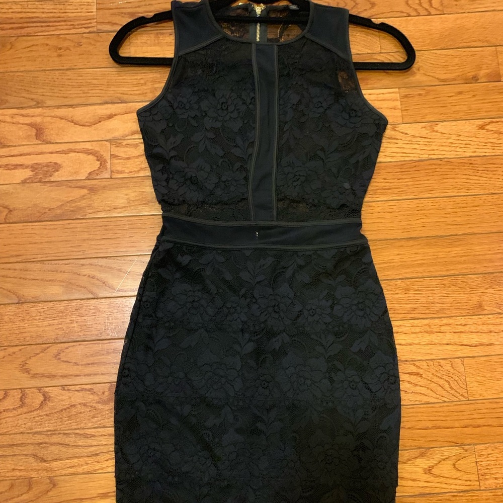 WORN ONCE XS black Guess dress